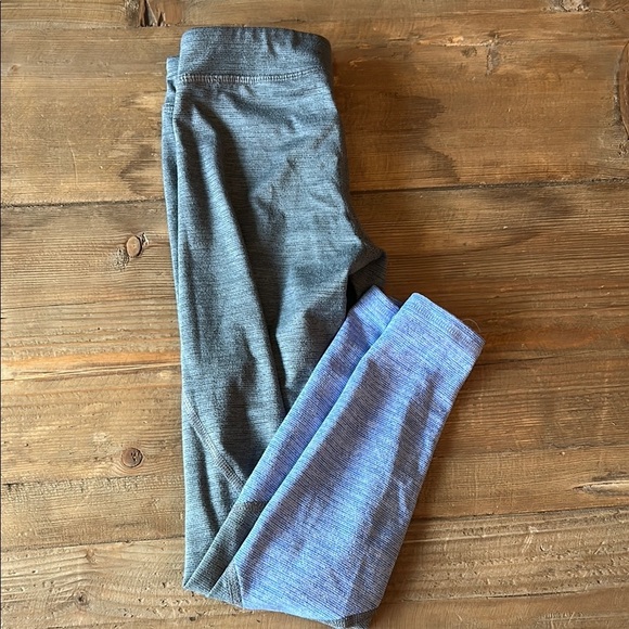 Champion Gray and Blue Leggings Athletic Fit Size 6-6X - Picture 3 of 3